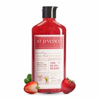 St. D’vence Bliss Berry Salicylic Acid Body Wash Shower Gel with Strawberry & Shea Butter Raw 300 ML 