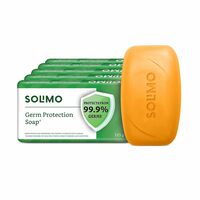 Solimo Germ Protection Soap 125gm (Pack of 5)