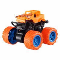 VGRASSP Mini Monster Trucks Friction Powered 360 Degree Stunt Cars for Kids