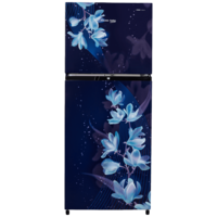 VOLTAS beko 228 Litres 2 Star Frost Free Double Door Refrigerator with Reciprocating Compressor (RFF265D / W0NBR0I0, Nightangle Blue)