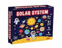 Amazon Brand - Jam & Honey Outer Space Solar Sytem Jigsaw Puzzle | Zero Gaps | Learning Aid | Educational Toy | for Boys & Girls | Suited for Ages 5 Years and Above | 61 Pieces
