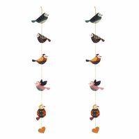 Amazon Brand - Solimo Wooden Designer Wall and Door Hanging | Set of 2