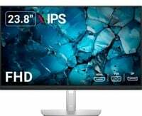 DELL P-series 24 inch Full HD LED Backlit IPS Panel with 3-Years warranty, Low Blue Light technology, 3-sided Bezel-less, HDMI, VGA, DP & USB Ports, Pivot(rotation), Swivel/Tilt/Height adjustment Monitor (P2422H)