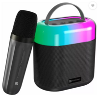 Portronics Dash 3 16W Bluetooth Speaker with Wireless Karaoke Mic RGB Lights 16 W Bluetooth Party Speaker