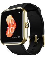 boAt Xtend Smart Watch with Alexa Built-in, 1.69” HD Display, Multiple Watch Faces, Stress Monitor, Heart & SpO2 Monitoring, 14 Sports Modes, Sleep Monitor, 5 ATM & 7 Days Battery(Pitch Black) 