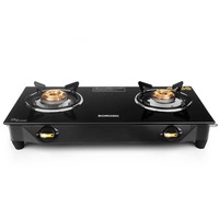 Borosil Flare Glasstop Gas stove, 2 Burners
