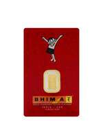 BHIMA Floral 24K 999 Purity Gold Bar 1 gram
