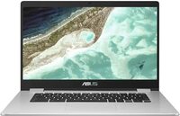 ASUS New Chromebook Celeron Intel Dual Core - (4 GB/64 GB EMMC Storage/Chrome OS) C523NA-BR0476 Chromebook 15.6 inches, Silver, 1.43 Kg