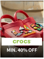 Crocs Footwear Min 40% Off 