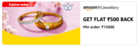 Jewellery Shopping GET FLAT ₹500 BACK Min order: ₹15000