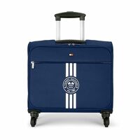 Tommy Hilfiger Planetary Plus 45cm Polyester Overnighter Unisex Trolley Bag -Navy Blue
