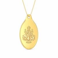 Joyalukkas 24 kt (999) 2 gms Goddess Lakshmi Gold Coin Pendant