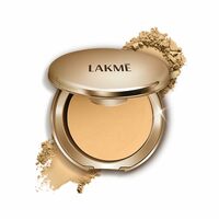 Lakme 9 To 5 Primer + Matte Powder Foundation Compact, Ivory Cream, Long Lasting, Buildable Coverage For A Matte Finish - Lightweight Face Makeup, 9 G