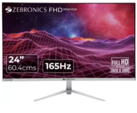 ZEBRONICS 24 inch Full HD LED Backlit VA Panel Wall Mountable Gaming Monitor (ZEB A24FHD) 