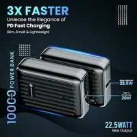 Portronics Zapcell 10K Advanced 10000 mAh Smallest Power Bank 