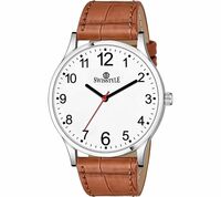 SWISSTYLE Analog Men's Watch (White Dial Brown Colored Strap)