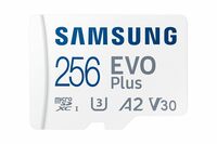  SAMSUNG Evo Plus 256 GB MicroSDXC Class 10 130 MB/s Memory Card  (With Adapter)