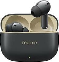 realme Buds T300 TWS Earbuds with 40H Play time,30dB ANC, 360° Spatial Audio with Dolby Atmos, 12.4 mm Dynamic Bass Boost Driver, IP55 Water & Dust Resistant, BT v5.3 (Stylish Black)