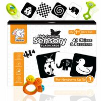 Storio New Born Gift Set -  Black and White Flash Cards