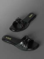 ADIVER Textured Open Toe Flats At Rs.499