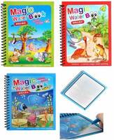Sui Generis Magic Water Drawing Book, Reusable Coloring Book Drawing Board Toys For Kids