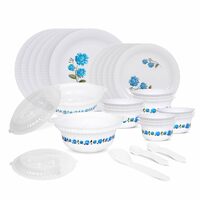 RYLAN Blue Dinner Set | 36 Pieces