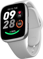 Redmi Watch 3 Active BT Calling 1.83" Screen, Premium Metallic Finish, 200+ Watch Faces,12 Days of Battery Life, 5ATM rating,100+ Sports Modes,SpO2,Heart Rate and Period Cycle Monitoring Platinum Grey