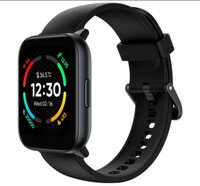 Realme Black Strap TechLife Watch S100 1.69 HD Display with Temperature Sensor Smartwatch