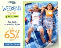 Firstcry Weekend Sale - Flat 65% off + bank offers (3-6 pm)