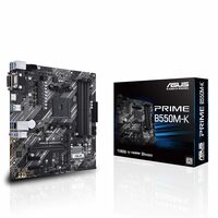 ASUS Prime B550M-K (AMD AM4 Socket for AMD Ryzen 5000/5000 G/ 4000 G/ 3000) DDR4 Micro ATX Motherboard 
