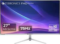 ZEBRONICS 27 inch Full HD LED Backlit VA Panel Wall Mountable Ultra Slim Gaming Monitor (ZEB-A27FHD) 