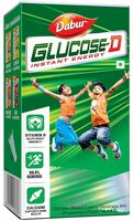Dabur Glucose-D Juicy & Tasty - 1 kg Powder (Carton) | Instant Energy Recharge with 99.4% Glucose 