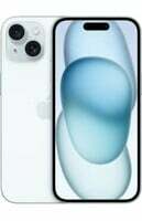 Apple iPhone 15 (Blue, 128 GB) on Flipkart