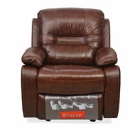 @home By Nilkamal Wilson Single Seater Recliner (Caramel) [50% Off Coupon]