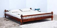 MAMTA DECORATION Sheesham/Rosewood Queen Size Bed Without Storage for Bedroom [Rs 2900 Coupon]