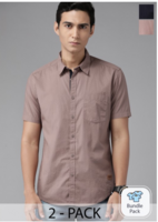 Roadster The Lifestyle Co. [Pack of 2] Cotton Casual Shirts From Rs 459