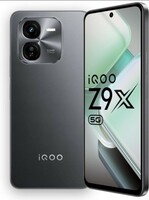 iQOO Z9x 5G (Storm Grey, 6GB RAM, 128GB Storage) | Snapdragon 6 Gen 1 with 560K+ AnTuTu Score | 6000 mAh Battery with 7.99mm Slim Design | 44W FlashCharge 