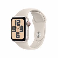 Apple Watch SE (2nd Gen, 2023) [GPS + Cellular 40mm] martwatch with Starlight Aluminum Case