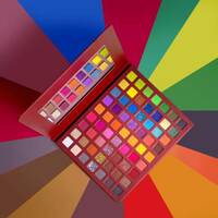 MARS 63 Shade Ultra Pigmented Eyeshadow Palette 63 g  (Eyes Can Kill)