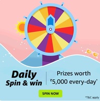 Amazon Daily Spin and Win 5th June
