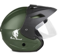 Urban Carrier ISI Certified ABS Material Half Face Stylish Helmet