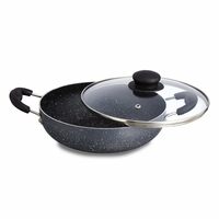  Solimo Non-Stick Kadai with Glass Lid