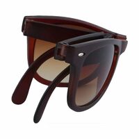 Unisex folding Blue Light Blocking anti glare computer eyewear (Brown)