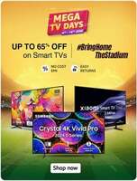 Mega TV Days (6-16 June) Up To 65 % Off On Smart TV