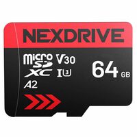 NEXDRIVE MT30 128GB Micro SDXC UHS-I U3 up to 100MB/s Full HD & 4K, Memory Card [48% Off Coupon]
