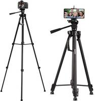 AGARO Camera Tripod 66 Inch With Smartphone Holder Tripod