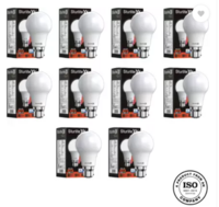 Sturlite 10 W Standard B22 D LED Bulb (White, Pack of 10)
