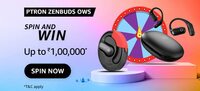 Amazon pTron Zenbuds OWS Spin and Win (Chance to win up to ₹1,00,000)