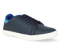 Khadims Men Navy Blue Solid Sneakers