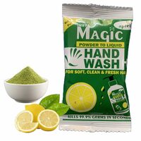 Apfel 10Pcs Insta Magic Hand Wash Powder to Liquid  (Rose)(90 Gram)(Makes 2 Litres) [Apply ₹100 Off Coupon]